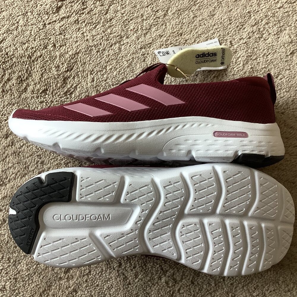 New Women's adidas CloudFoam Move Lounger Slip-On Training Shoes